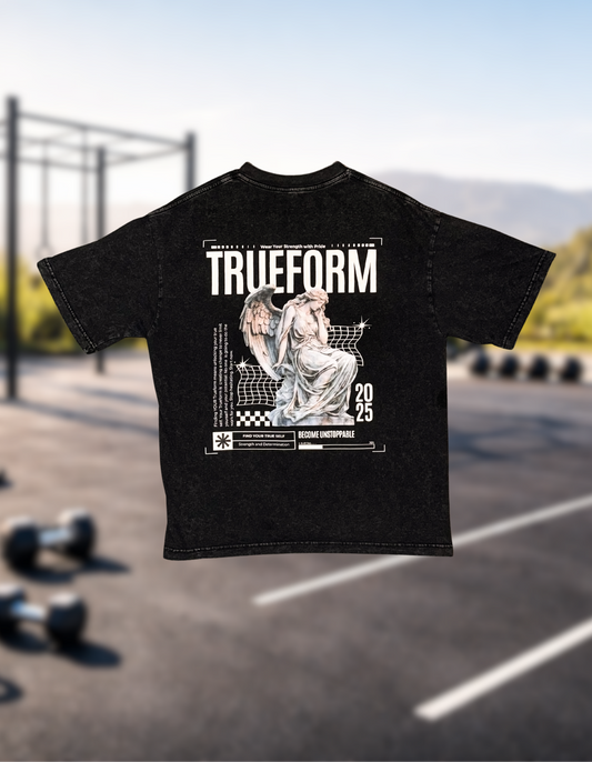 Acid Wash Angel Tee