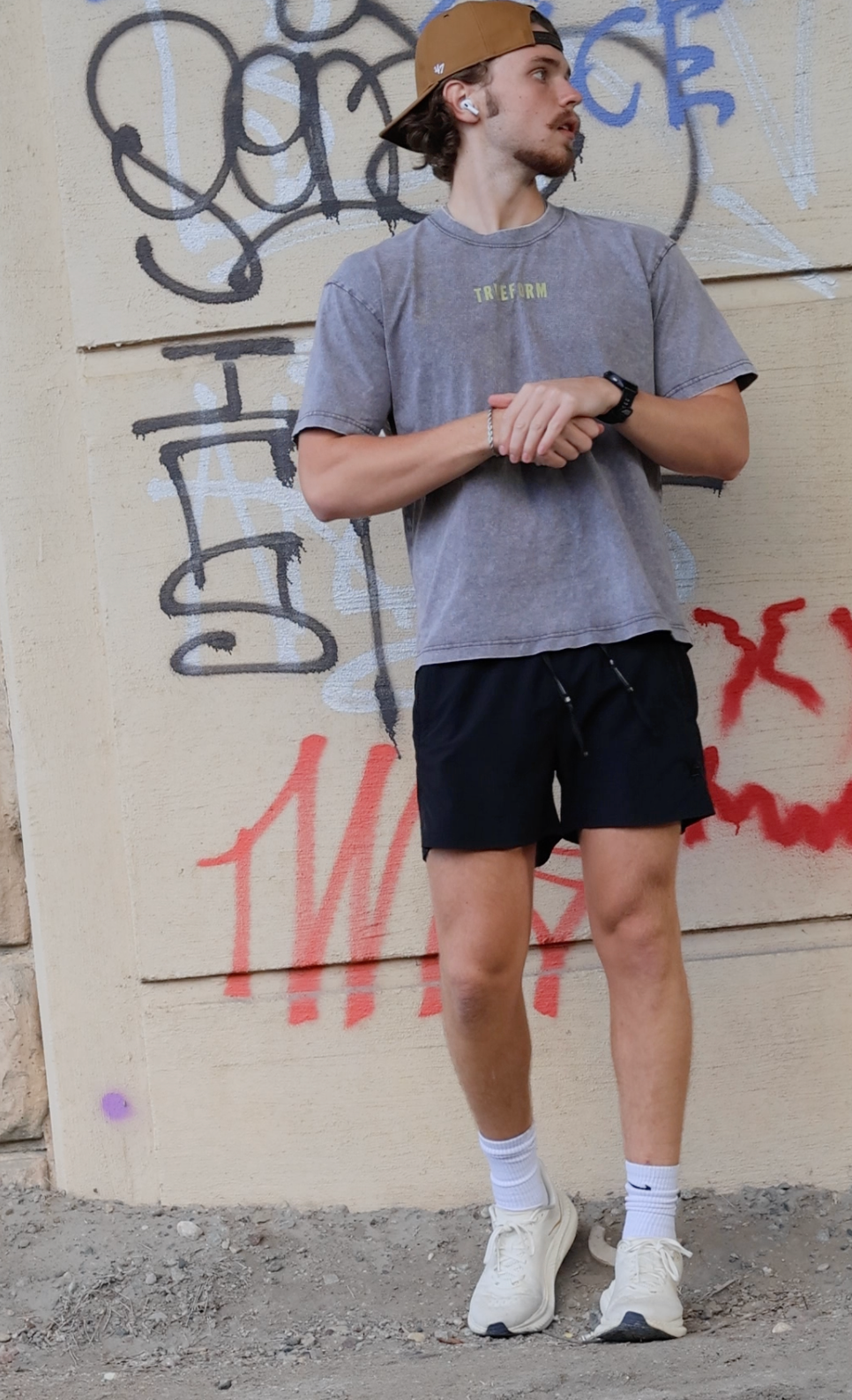 Acid Wash Staple Tee