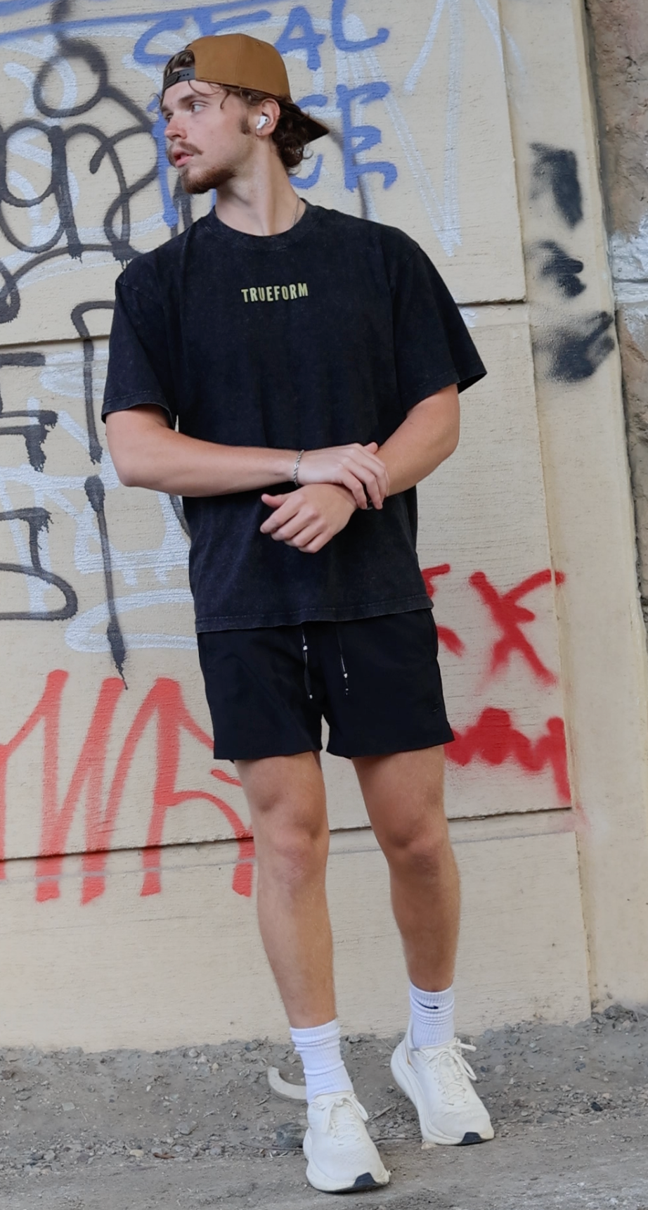 Acid Wash Angel Tee